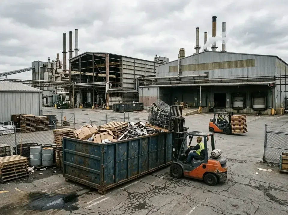 industrial-factory-scrap-conta-003 — frequently asked questions, Cheap Roll-off Dumpster Rentals in Morrow, GA